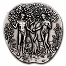 2024 Rep. Cameroon Silver The Garden of Eden Apple Shaped Coin