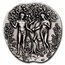 2024 Rep. Cameroon Silver The Garden of Eden Apple Shaped Coin