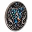 2024 Rep. of Cameroon 2 oz Silver Four Elementals: Undine (Water)