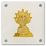 2024 Rep.of Chad 1 oz Silver 7 Days Buddha: Saturday Buddha