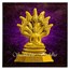 2024 Rep.of Chad 1 oz Silver 7 Days Buddha: Saturday Buddha