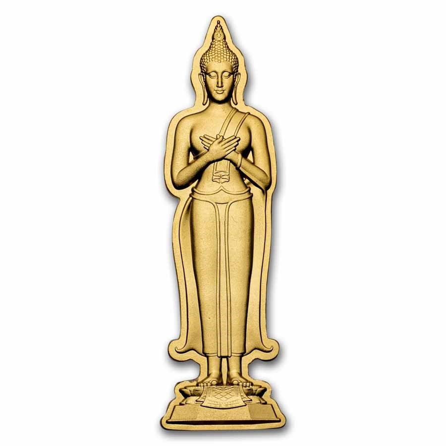 2024 Rep.of Chad 1 oz Silver 7 Days Buddha Series: Friday Buddha