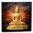 2024 Rep.of Chad 1 oz Silver 7 Days Buddha: Thursday Buddha