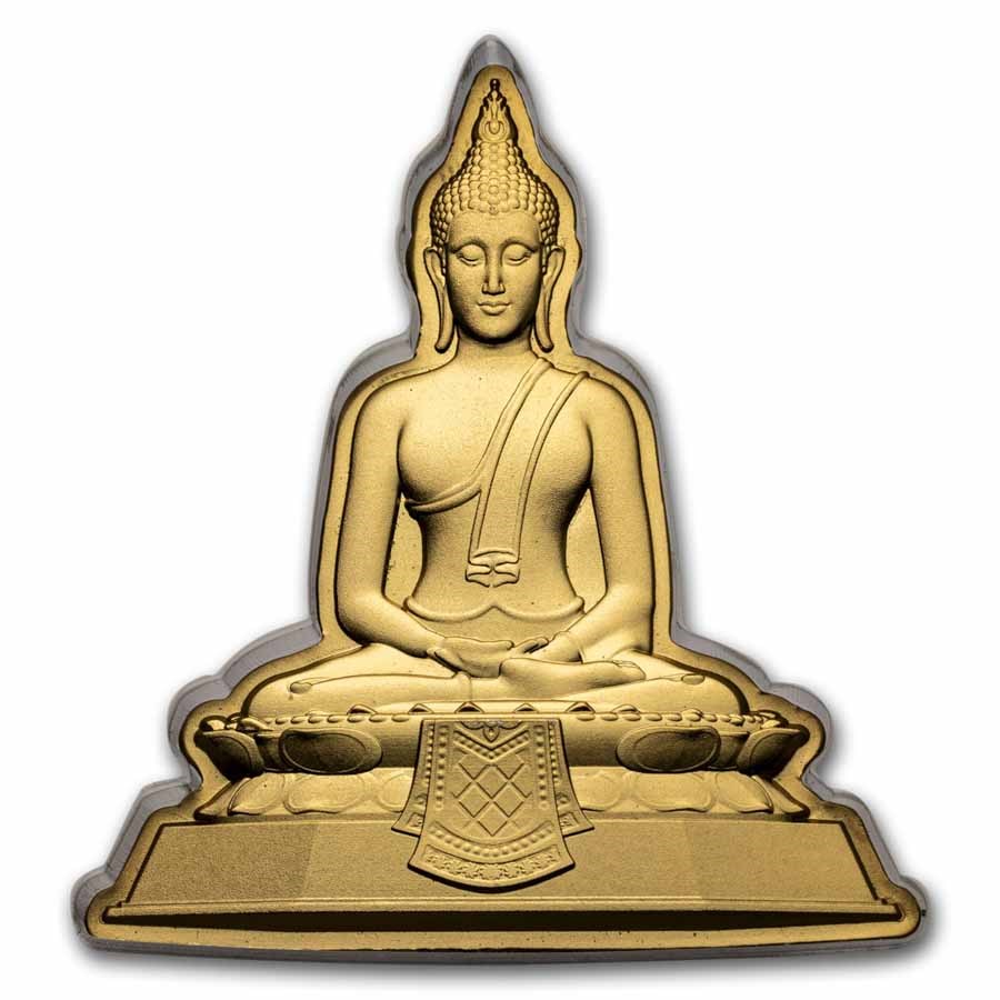 2024 Rep.of Chad 1 oz Silver 7 Days Buddha: Thursday Buddha