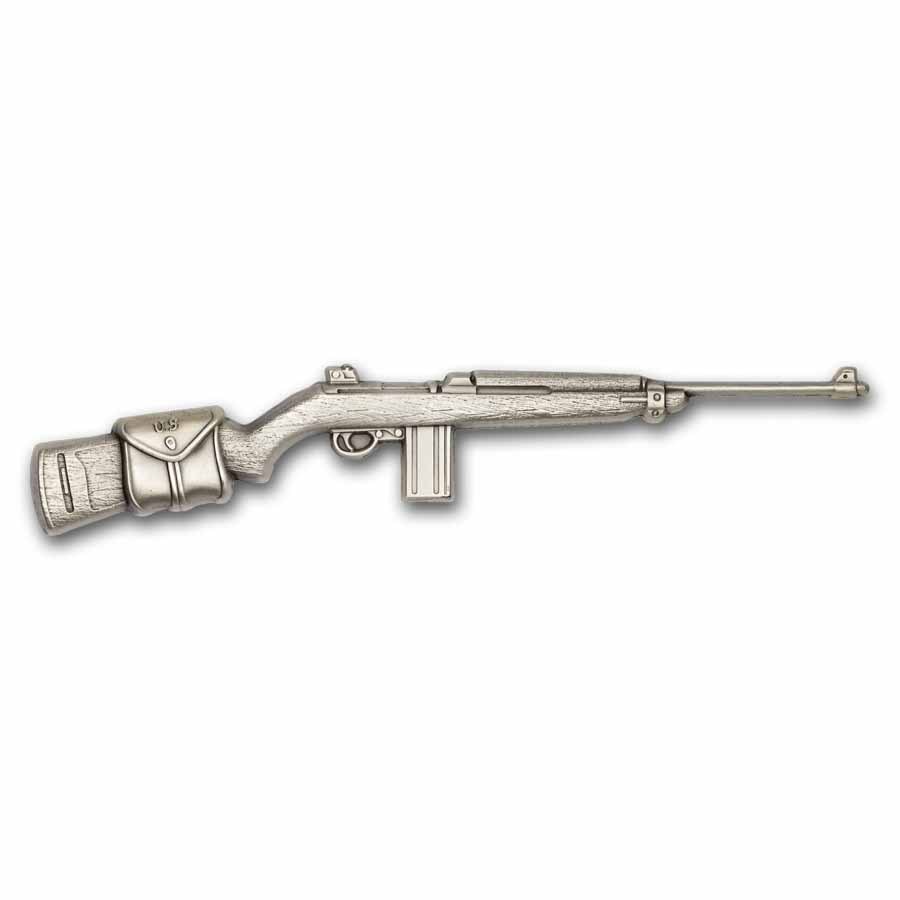 Buy 2024 Chad 2 oz Silver Antique Carbine Rifle Shaped | APMEX