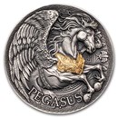 2024 Republic of Cameroon 1 oz Silver Greek Mythology; Pegasus