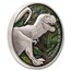 2024 Republic of Cameroon 2 oz Silver Colorized Tyrannosaurus Rex