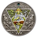 2024 Republic of Cameroon 2 oz Silver Four Elementals: Gnome