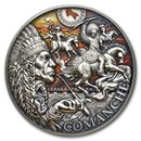 2024 Republic of Cameroon 2 oz Silver Tribal Spirit: Comanche