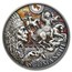 2024 Republic of Cameroon 2 oz Silver Tribal Spirit: Comanche