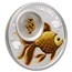 2024 Republic of Cameroon Silver Proof Lucky Goldfish Coin