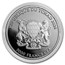 2024 Republic of Chad 1 oz Silver Red Panda BU