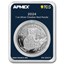 2024 Republic of Chad 1 oz Silver Red Panda (MD Premier + PCGS)