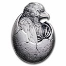 2024 Republic of Chad 2 oz Ag 10000 Francs American Eagle Egg