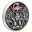 2024 Republic of Ghana 1 oz Silver Antique Biker (w/ Box & COA)