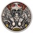 2024 Republic of Ghana 1 oz Silver Antique Biker (w/ Box & COA)