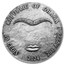 2024 Republic of Ghana 2 oz Silver Antique Frida (w/ Box and COA)