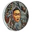 2024 Republic of Ghana 2 oz Silver Antique Frida (w/ Box and COA)
