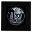 2024 Republic of Ghana 5 oz Silver Growing Up: Brown Bear