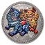 2024 Republic of Ghana 50 grams Silver Imperial Guardian Lions