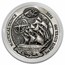 2024 Rwanda 3 oz Silver Nautical Ounce Cutty Sark Antiqued
