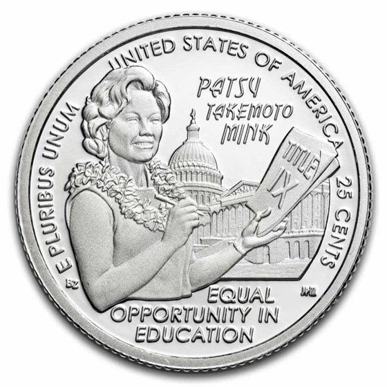 2024-S Patsy Mink American Women Quarter Silver Proof