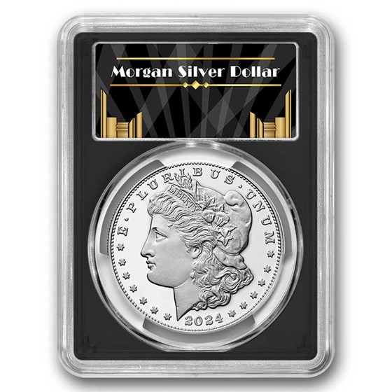 2024-S Proof Silver Morgan Dollar PR-70 PCGS (AR, Black Label) 2024-S Proof Silver Morgan Dollar PR-70 PCGS (AR, Black Label)