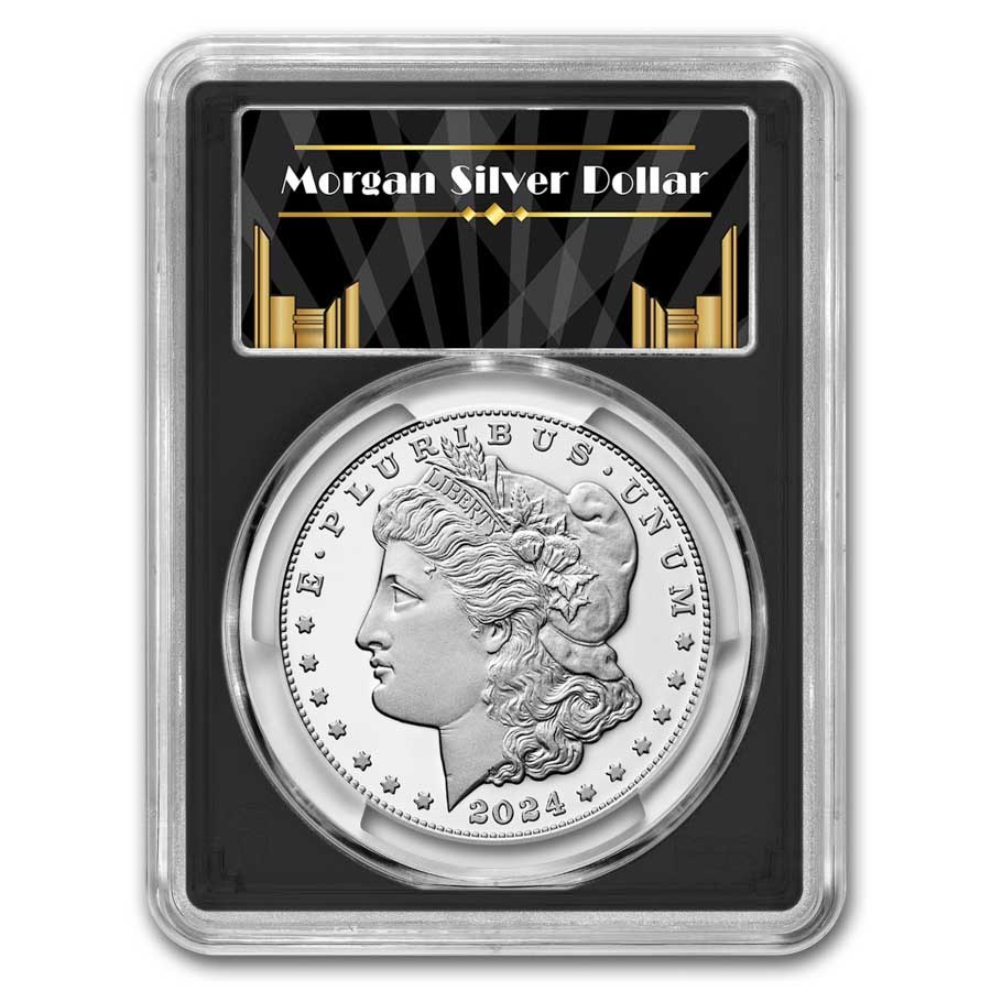 2024-S Proof Silver Morgan Dollar PR-70 PCGS (FDI, Black Label)