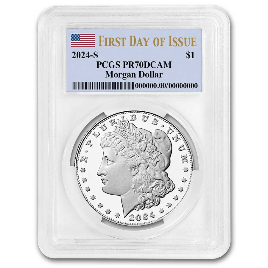 2024-S Proof Silver Morgan Dollar PR-70 PCGS (First Day of Issue)