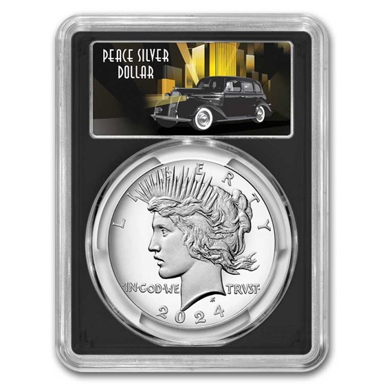 2024-S Proof Silver Peace Dollar PR-70 PCGS (FDI, Black Label) 2024-S Proof Silver Peace Dollar PR-70 PCGS (FDI, Black Label)