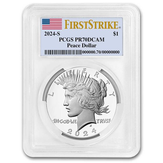 2024-S Proof Silver Peace Dollar PR-70 PCGS (FirstStrike)