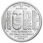 2024-S Rev. Dr. Pauli Murray Quarter Silver Proof