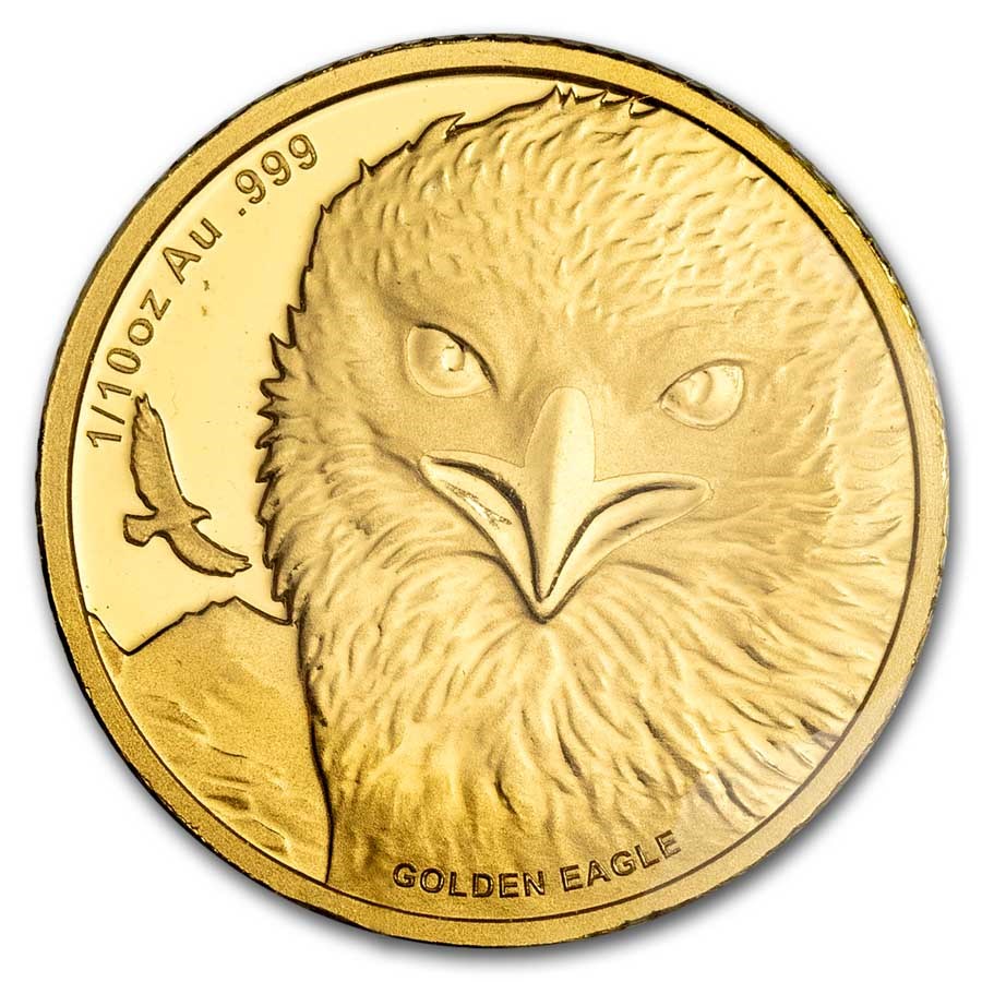 2024 Samoa 1/10 oz Gold Golden Eagle Proof Like