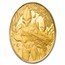 2024 Samoa 1/10 oz Gold Space Alien Battle BU
