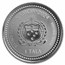 2024 Samoa 1/2 oz Silver 1 Tala Year of the Dragon BU