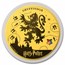 2024 Samoa 1/200 oz Gold Harry Potter: Gryffindor
