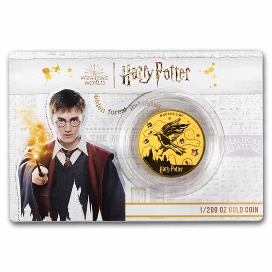 2024 Samoa 1/200 oz Gold Harry Potter: Ravenclaw 2024 Samoa 1/200 oz Gold Harry Potter: Ravenclaw