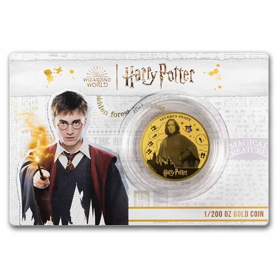 2024 Samoa 1/200 oz Gold Harry Potter: Severus Snape 2024 Samoa 1/200 oz Gold Harry Potter: Severus Snape