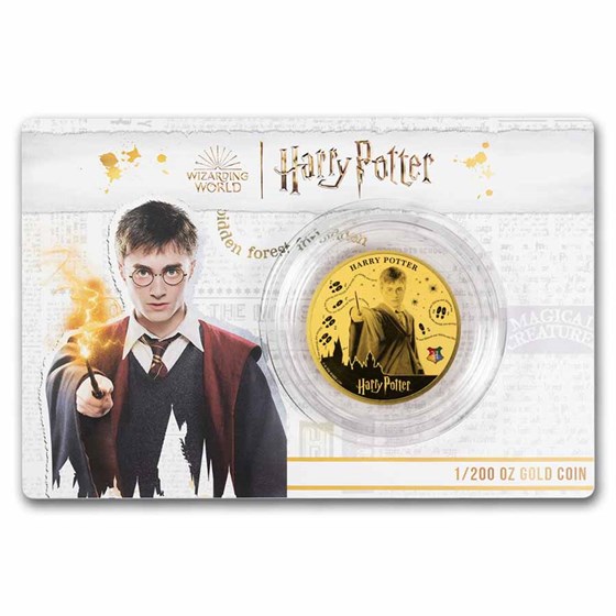 2024 Samoa 1/200 oz Gold Harry Potter 2024 Samoa 1/200 oz Gold Harry Potter
