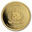 2024 Samoa 1 oz Gold DC Comics The Joker BU