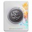 2024 Samoa 1 oz Silver 1 Tala Year of the Dragon (Antique)