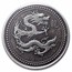 2024 Samoa 1 oz Silver 1 Tala Year of the Dragon (Antique)