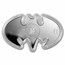 2024 Samoa 1 oz Silver Batman Batarang Colorized Shaped Coin BU