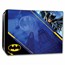 2024 Samoa 1 oz Silver Batman Batarang Colorized Shaped Coin BU