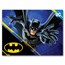 2024 Samoa 1 oz Silver Batman Batarang Colorized Shaped Coin BU
