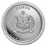2024 Samoa 1 oz Silver DC Comics Batman BU