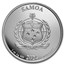 2024 Samoa 1 oz Silver DC Comics Batman Colorized with TEP