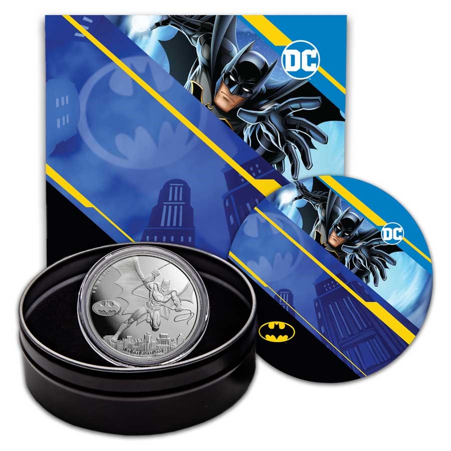 2024 Samoa 1 oz Silver DC Comics Batman Proof