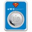 2024 Samoa 1 oz Silver DC Comics Superman Colorized with TEP