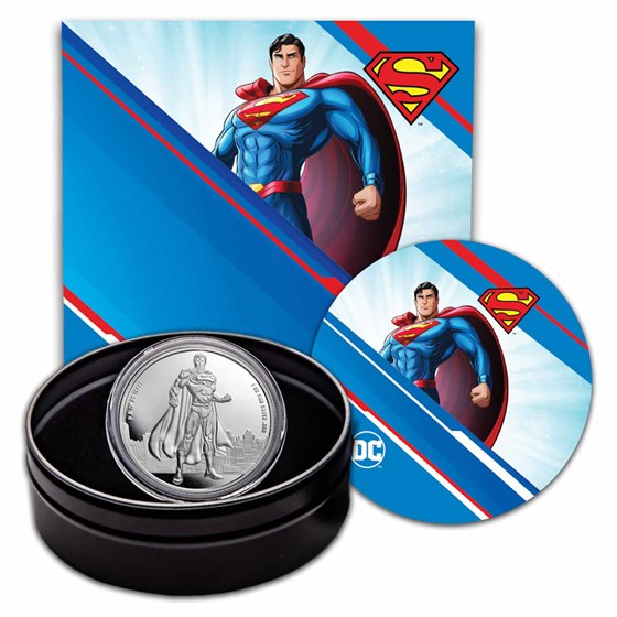 2024 Samoa 1 oz Silver DC Comics Superman Proof 2024 Samoa 1 oz Silver DC Comics Superman Proof